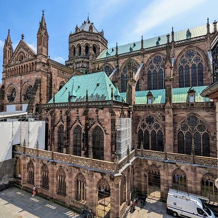 Triplex Place De La Cathedrale Strasbourg Extérieur photo